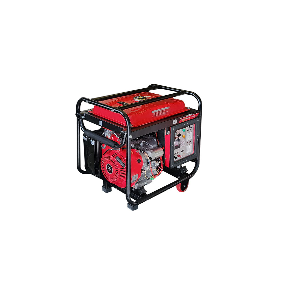 5.5 KVA Portable Generator, Petrol Run, Model HP-6500, Recoil Start